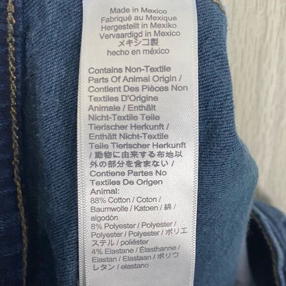 Madewell | 10" High Rise Skinny Jeans In Hayes Wash Size 25 - Picture 11 of 14